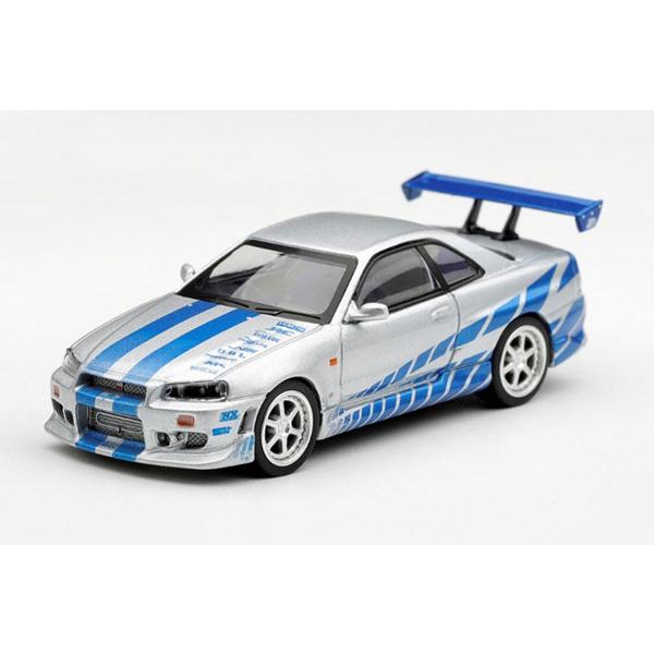 1/64 Nissan スカイライン GT-R C-West 「ワイルド・スピード X 2」(2 Fast 2 Furious) Brian O’Conner[MINI GT]《０１月予約》