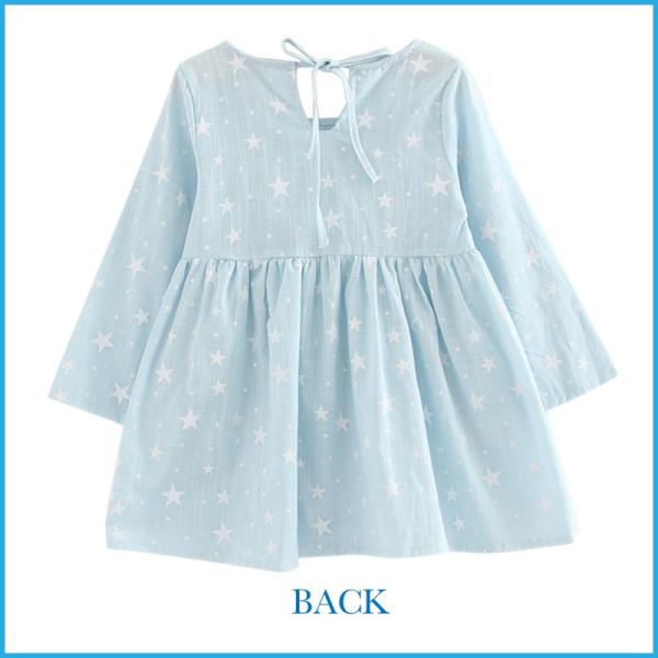 ワンピース 春 女の子 ガールズ キッズ 長袖 水色 ライトブルー スター 子供服 Buyee Buyee Japanese Proxy Service Buy From Japan Bot Online
