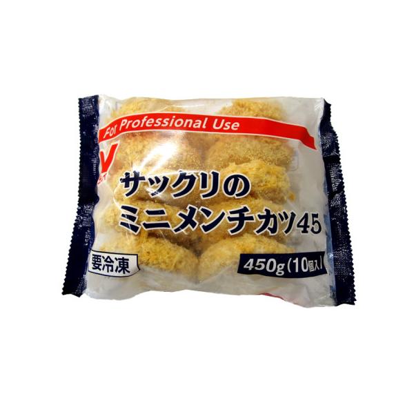 【冷凍】時間が経ってもサクッとした食感を維持する衣が特徴のメンチカツです。鶏肉と玉ねぎを使いソフトな食感に仕上げました。※在庫以上の数量をご希望の場合は、お手数ですがご注文前に弊社までお電話にてご連絡頂きたくお願い申し上げます。