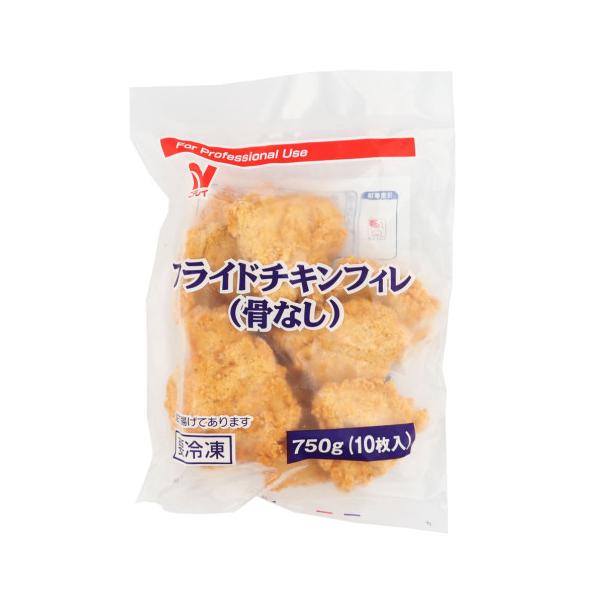 ニチレイ フライドチキンフィレ 骨なし 750g 10枚 X アミカネットショップyahoo 店 通販 Yahoo ショッピング