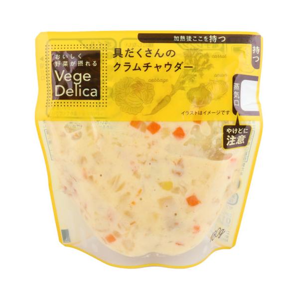 ニチレイ ニチレイ 具だくさんのクラムチャウダー 180g : 業務用食品