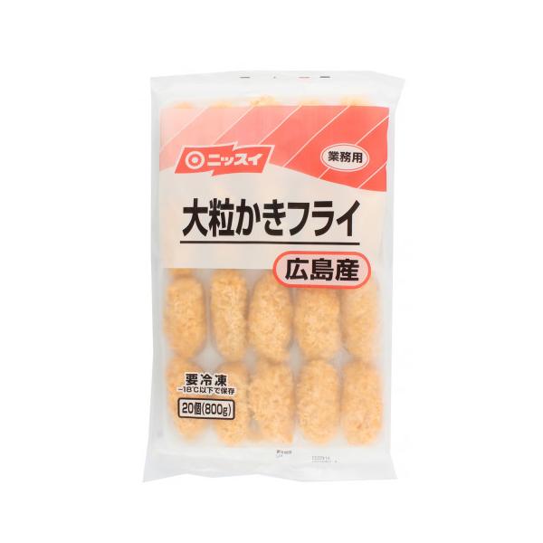 【秋冬商材　2月28日まで】ニッスイ　大粒かきフライカラー　40g×20