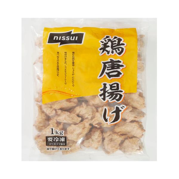 【冷凍】鶏むね肉を使用した、しっとりジューシーな仕上げの鶏唐揚げです。生姜と醤油を使用したベーシックな味付けで、色々なメニューへご使用いただけるおすすめ商品です。1個約30g。※在庫以上の数量をご希望の場合は、お手数ですがご注文前に弊社まで...