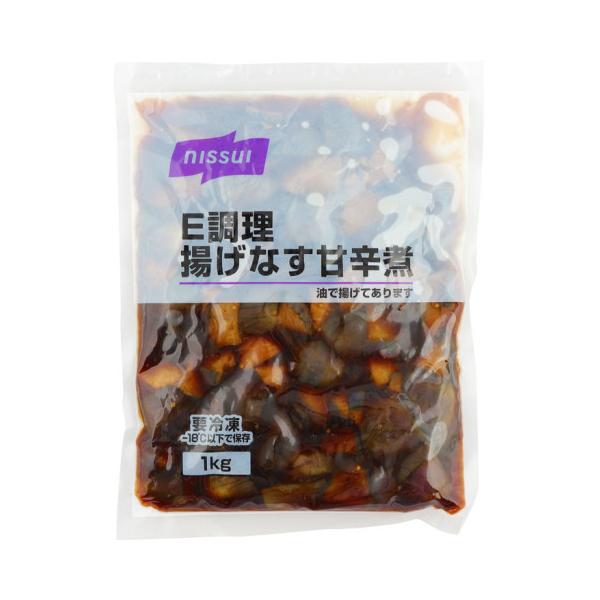 【冷凍】大豆油を使用した揚げなすを甘辛煮にしました。しっかりとした食感のなすは、ご飯のすすむ味付けです。ボイル調理やコンベクションオーブンでの調理が可能で、お惣菜や小鉢などのメニューにご使用いただけます。※在庫以上の数量をご希望の場合は、お...