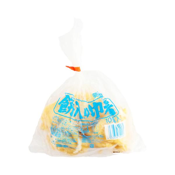 【冷凍】おでん等の具材に適した餅入巾着です。※在庫以上の数量をご希望の場合は、お手数ですがご注文前に弊社までお電話にてご連絡頂きたくお願い申し上げます。