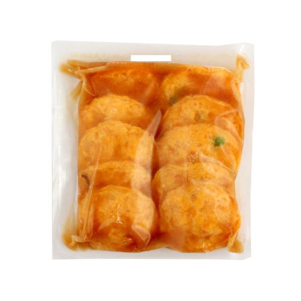 【冷凍】具材(たけのこ、にんじん、しいたけ等)たっぷりの食べやすい大きさのてんしんです。※在庫以上の数量をご希望の場合は、お手数ですがご注文前に弊社までお電話にてご連絡頂きたくお願い申し上げます。