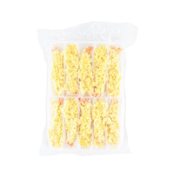 【冷凍】花咲きタイプのバナメイえび天ぷらです。※在庫以上の数量をご希望の場合は、お手数ですがご注文前に弊社までお電話にてご連絡頂きたくお願い申し上げます。