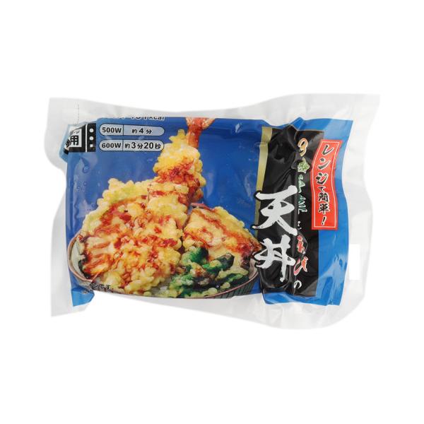 ヨシダ　レンジで簡単！3種野菜とえびの天丼　210g