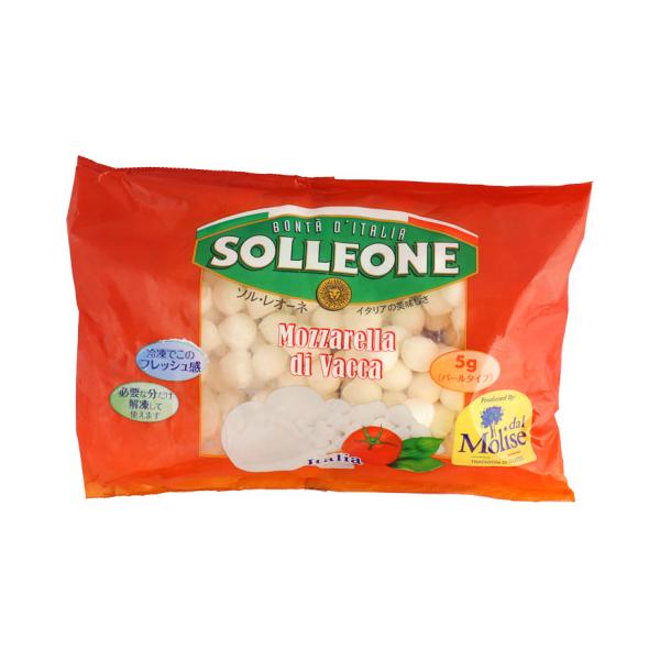 【冷凍】イタリアンチーズを代表するモッツァレラをパール状にI.Q.F.(個別急速冷凍)加工しました。良質な乳牛の乳を使用したモッツァレラチーズです。フレッシュな状態でご使用いただくほか、加熱調理にも最適です。【ゼロ・ロス】必要な時に必要な量...