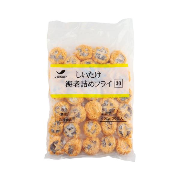 【NEW】【冷凍】えび・いか・玉ねぎを合わせた中種を、丸ごとしいたけに詰めてパン粉で包みました。香ばしく揚がったパン粉の食感と、えび・いか・しいたけ、それぞれの旨みをしっかり楽しめる一品です。※在庫以上の数量をご希望の場合は、お手数ですがご...