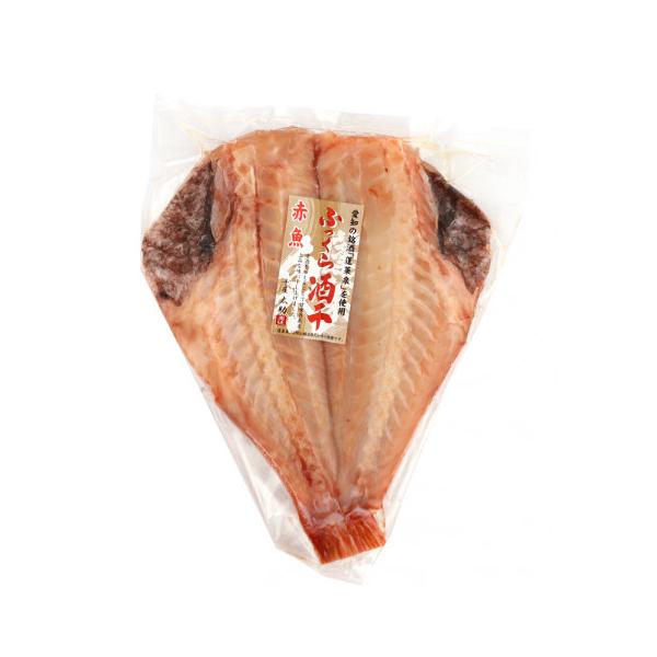 【冷凍】奥三河の銘酒「蓬莱泉」を使用！お酒、油を調味液に加えることにより、ほんのり甘く美味しさを引き出しました。赤魚は淡泊な魚ですが、酒干しにすることで、ふっくら食感で甘みを強く感じることができる一品になっています。※ご注文前に商品情報の『...