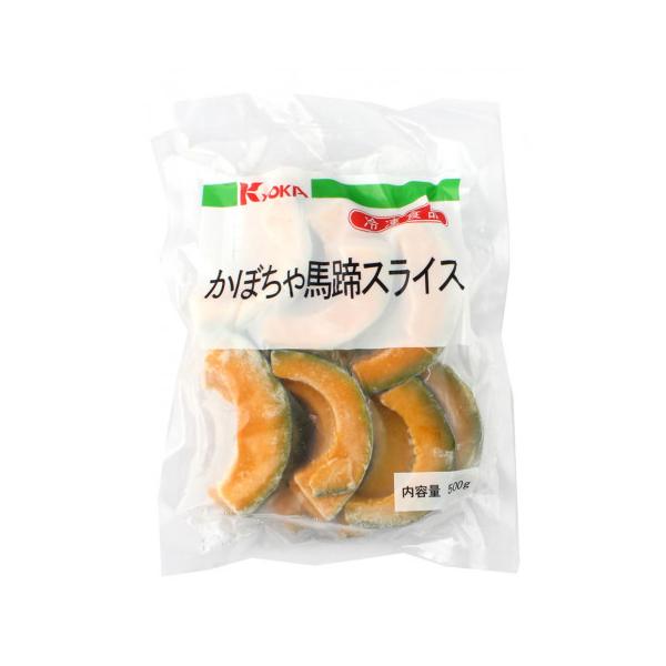 京果食品　冷凍南瓜馬蹄スライス(中国)　500g