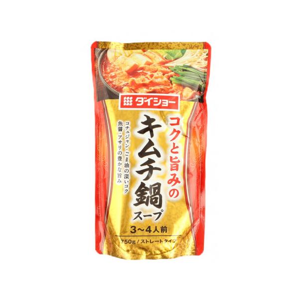 【常温】コチュジャンのコクに、豆板醤・赤唐辛子のピリッとした辛さが食欲をそそる鍋スープです。にんにく・ごま油の風味と魚介・ポークの旨みを加え、厚みのある味わいに仕上げました。※在庫以上の数量をご希望の場合は、お手数ですがご注文前に弊社までお...
