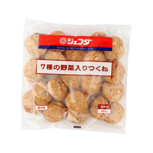 【冷凍】にんじん、キャベツ、くわい、たまねぎ、たけのこ、れんこん、ねぎの7種類の野菜が入ったつくねです。鍋の具材やスープに入れるなど、お好みのアレンジでご利用ください。※在庫以上の数量をご希望の場合は、お手数ですがご注文前に弊社までお電話に...