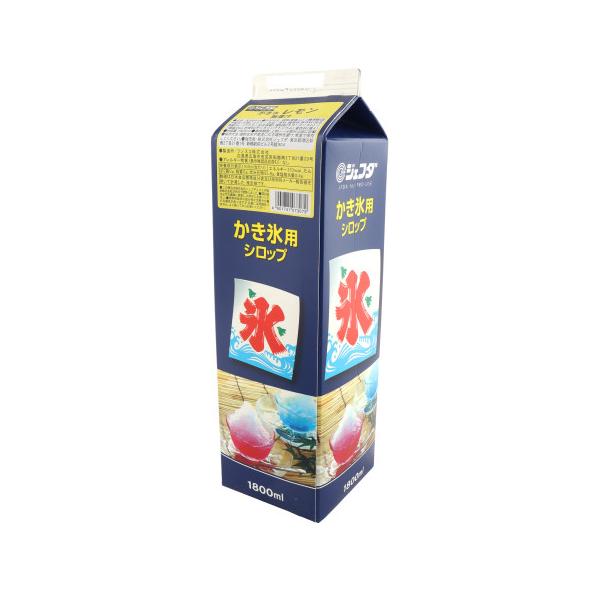 【夏商材　8月31日まで】ジェフダ　かき氷 レモン　1800ml