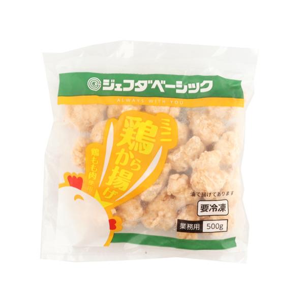 【冷凍】（1）薄衣の醤油唐揚げ若鶏もも肉を使用した、薄衣が特徴の醤油味ベースの唐揚げです。油調後の揚げ歩留まり約86〜90%と高い歩留率にて設計されています。（2）コスト優位性安価な価格でご提供できるように設計を行いました。（3）サイズ調整...