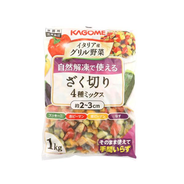 【冷凍】地中海性気候で育った彩り鮮やかな4種類のイタリア産野菜を具材感のあるサイズにカット、ノンオイルでグリルし、ミックスしました。料理に具材感・野菜の彩りを手軽に付与できます。さらに加熱せずに、自然解凍でお使いいただける利便性をプラスしま...