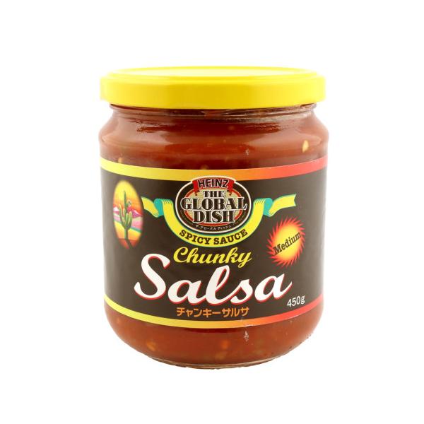 HEINZ ハインツ チャンキーサルサ サルサソース ガラスボトル 450G