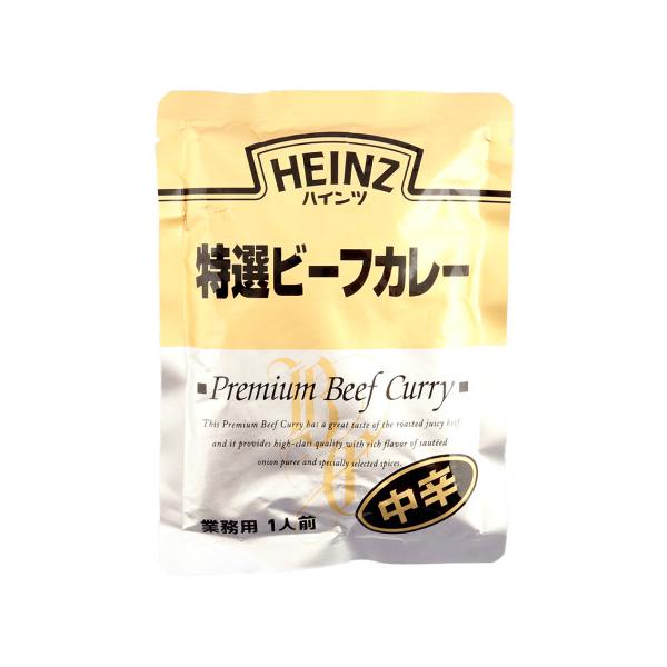 【常温】旨味を逃さないように丁寧に焼き上げた牛肉を贅沢に入れました。炒めたたまねぎの風味豊かなカレーソースで煮込んだ、ひとクラス上のビーフカレーです。本品は中辛の商品となります。※在庫以上の数量をご希望の場合は、お手数ですがご注文前に弊社ま...