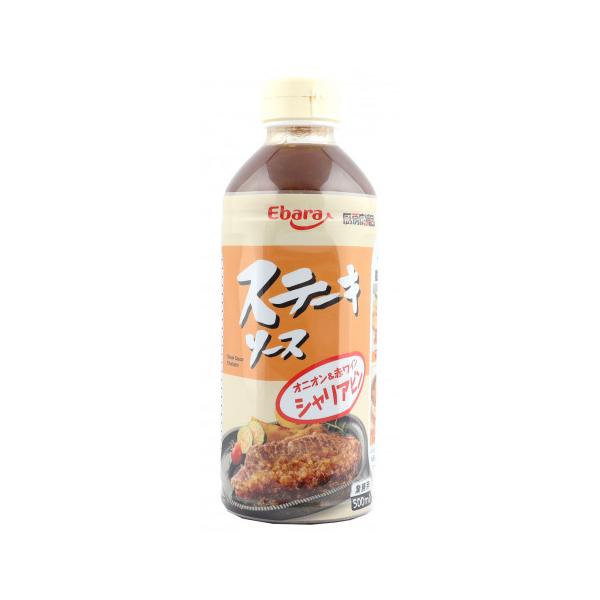 ステーキソース シャリアピン 500ml エバラ 厨房応援団 業務用 大容量 オニオンソース プロ 玉ねぎ 肉料理 ステーキ ハンバーグ ポーク チキン