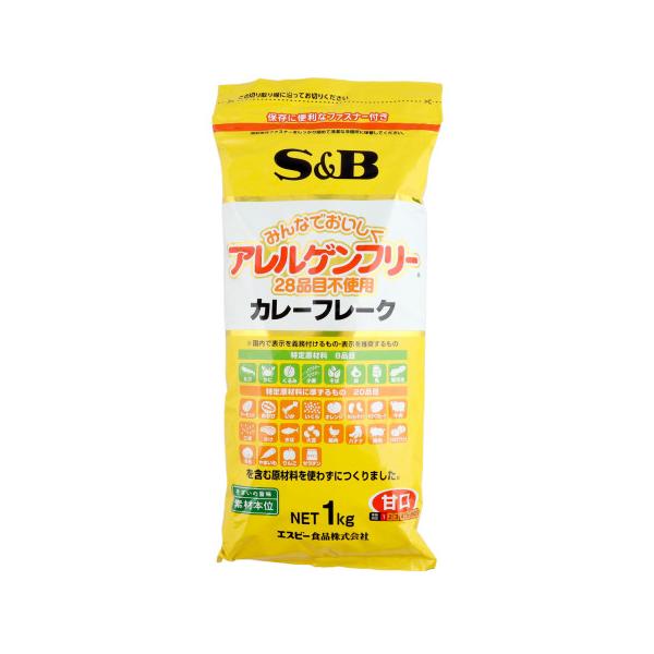 【常温】さつまいもやトマトなどの野菜の旨みが溶け込んだ、甘口タイプのカレーフレークです。国内で表示を義務付ける・表示を推奨する28品目を含む原材料を不使用(※)。牛由来原料不使用。使いやすく保存に便利なファスナー付き。1袋で約50皿分のカレ...