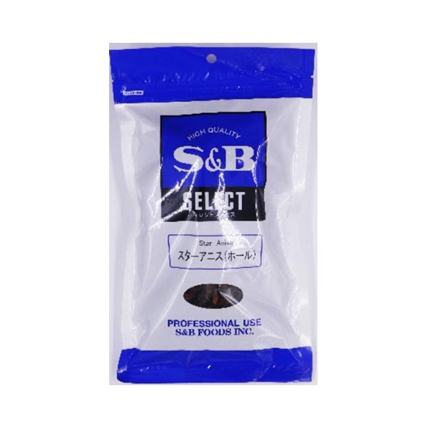 SB食品　セレクト スターアニス ホール(袋入)　100g