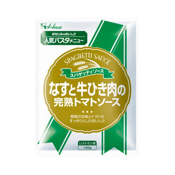 【常温】スッキリとしたトマトソースに牛ひき肉の旨味とオリーブオイルの風味となすを加えたスパゲッティソースです。※在庫以上の数量をご希望の場合は、お手数ですがご注文前に弊社までお電話にてご連絡頂きたくお願い申し上げます。