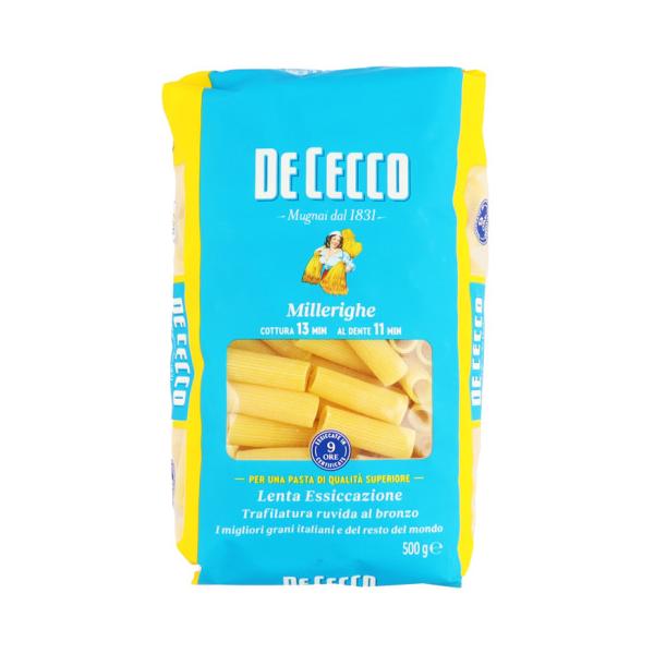 【常温】「千本の線」という意味の直径約12mmの太めの筒状ショートパスタ。表面に溝が入っているためソースののりがよく食べ応えがあります。生クリームやチーズをたっぷり使った濃厚なソースに良く合います。また、コクのあるソースで焼くグラタンにもお...