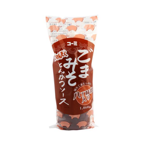 【常温】ごまと八丁味噌を加え、ごまの香ばしい風味に、ほどよい甘味とコクのある、酸味を抑えた和風仕立てのとんかつソースに仕上げました。とんかつはもちろん、他の揚げ物にもお好みに応じてお使いいただけます。※在庫以上の数量をご希望の場合は、お手数...