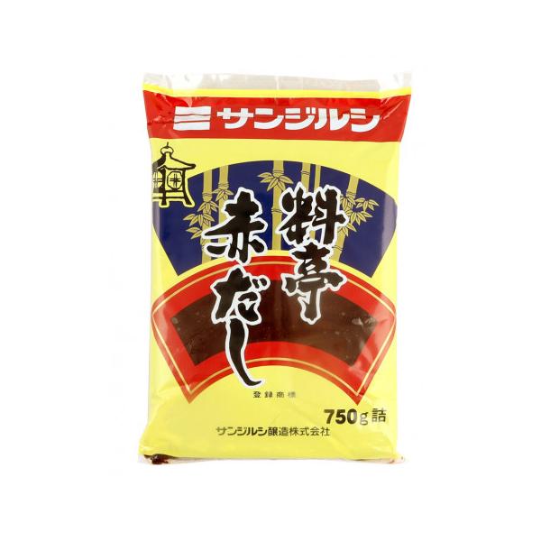 【常温】愛され続けて40年間の料亭赤だしが、750gになってリニューアルします!粒よりの大豆100%を原料とし、丁寧に熟成させた赤だしみそです。豊かな香りと美しい光沢、きめ細やかで、まろやかなコクのある味をお楽しみください。※在庫以上の数量...