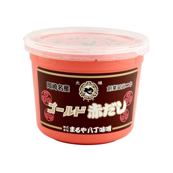 【常温】八丁味噌に豆味噌・米みそなどを調合した赤だし味噌。濃い目の味で地元(愛知県岡崎市)で好評をいただいている赤だしです。※在庫以上の数量をご希望の場合は、お手数ですがご注文前に弊社までお電話にてご連絡頂きたくお願い申し上げます。