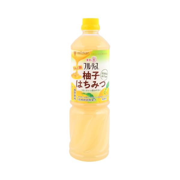 他サイト： mizkan　業務用フルーティス りんご酢柚子はちみつ　1000mlの商品画像