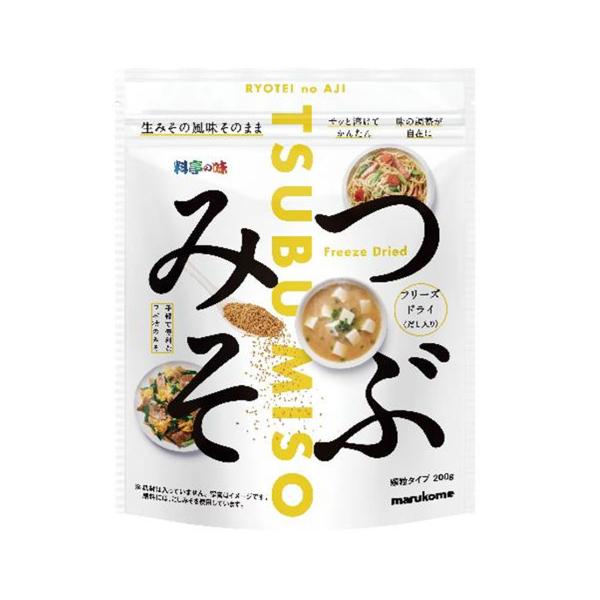 他サイト： 【2/18追加】マルコメ　料亭の味 フリーズドライつぶみそ　200gの商品画像