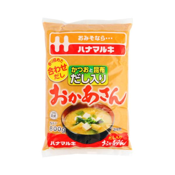 【常温】色鮮やかな山吹色の淡色系みそに、かつおと昆布のだしで香を極めた合わせだしで、風味豊かに仕上げました。※在庫以上の数量をご希望の場合は、お手数ですがご注文前に弊社までお電話にてご連絡頂きたくお願い申し上げます。