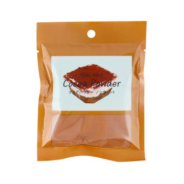 【常温】油分や水分を吸収しにくいココアパウダー、トリュフにまぶしたりシフォン、ティラミスの仕上げにふりかけたり、デコレーションに最適です。※在庫以上の数量をご希望の場合は、お手数ですがご注文前に弊社までお電話にてご連絡頂きたくお願い申し上げます。