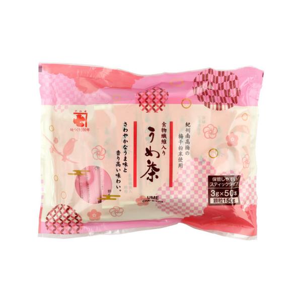 かね七 食物繊維入 梅茶 3g×50 : 業務用食品アミカYahoo!店 - 通販