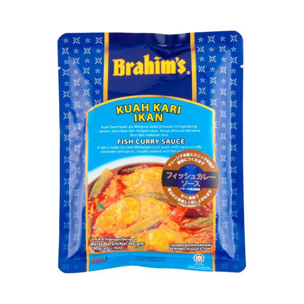 ブラヒム フィッシュカレーソース 180g