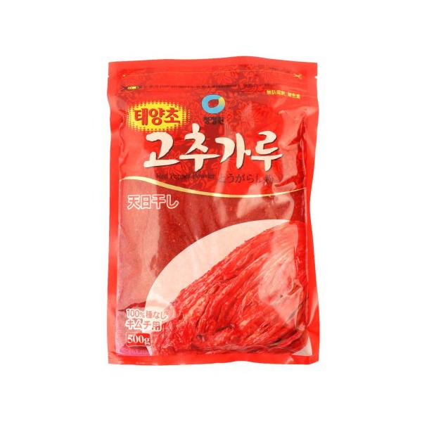清浄園　唐辛子粉 キムチ用(中荒目)　500g