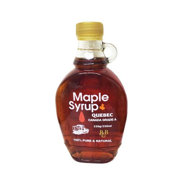 他サイト： B&amp;B　メープルシロップ アンバーリッチテイスト　330gの商品画像