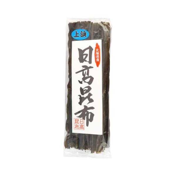 【常温】北海道日高産の昆布です。日高昆布は、だし昆布として多く用いられ、コクのある味で広く知られている銘柄です。だし後の昆布は佃煮、煮物等に使われ、煮上がりが早いので昆布巻、豆昆布等の総菜、佃煮等にもっとも適している昆布です。※在庫以上の数...