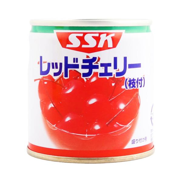 清水食品　レッドチェリー(枝付)　190g