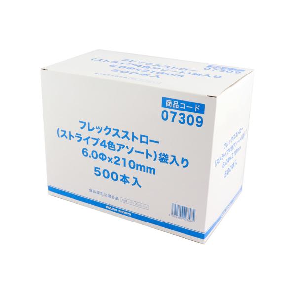【常温】4色ストライプ柄。使いやすい曲がるストロー。直径6.0×210mmサイズとなります。袋入りです。※在庫以上の数量をご希望の場合は、お手数ですがご注文前に弊社までお電話にてご連絡頂きたくお願い申し上げます。