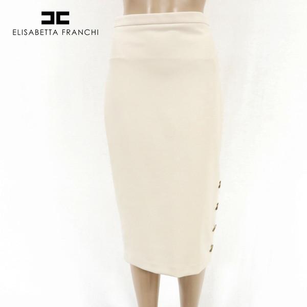 新品 エリザベッタフランキ タイトスカート 42 ESK476 Lサイズ-