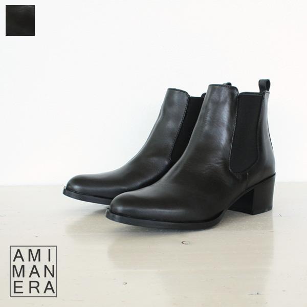 【美品】AMIMANERA アミマネラ ショートブーツ スペイン製 美品】AMIMANERA アミマネラ ショートブーツ スペイン製