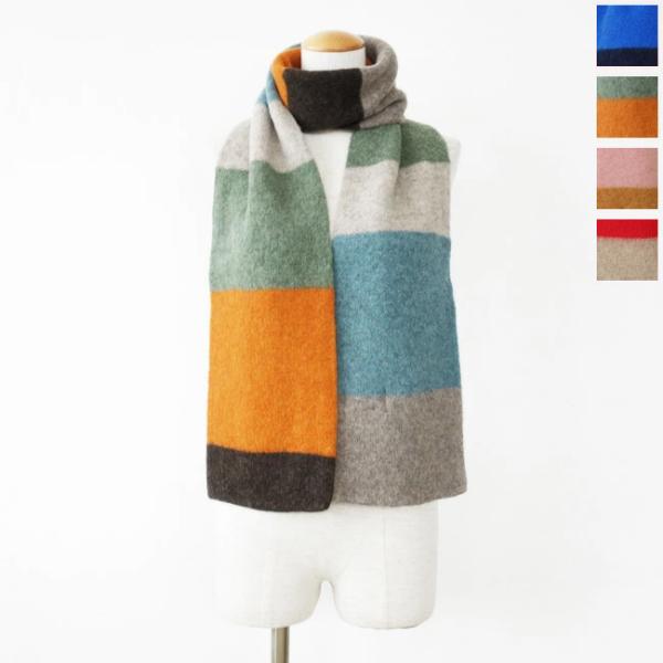 ROBERT MACKIE (ロバートマッキー) マフラー マルチボーダー