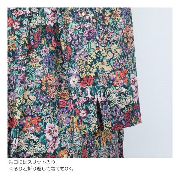 J Sloane ジェイスローアン リバティプリント 長袖 ワンピース コットン Buyee 日本代购平台 产品购物网站大全 Buyee一站式代购 Bot Online