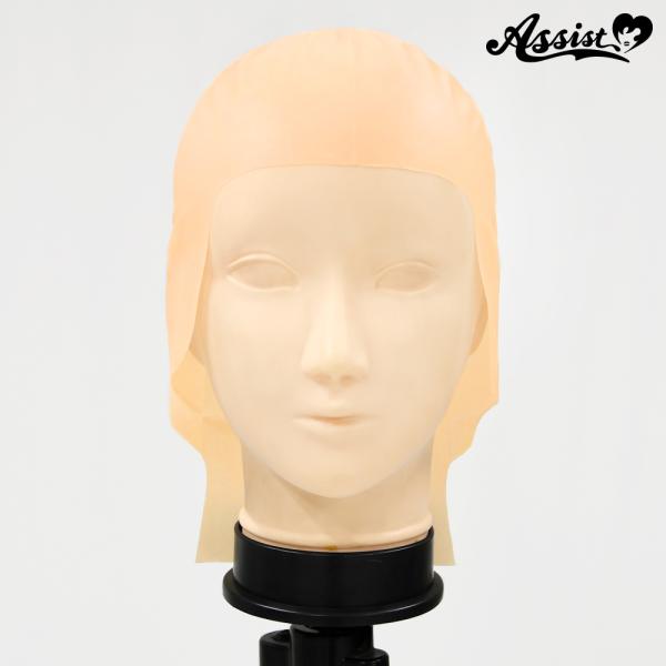 坊主、ハゲ、モヒカンキャラなどに便利な 伸びの良いゴム製ウィッグです