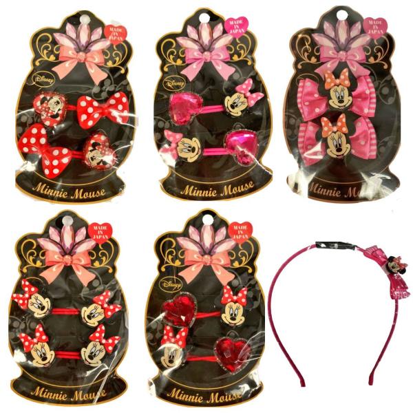【未使用】ミニーマウス　ヘアピンセット　アクセサリー　ヘアアクセ　ディズニー Disney - ミニー/ミニーマウス/ヘアピン/ヘアクリップ/ヘア