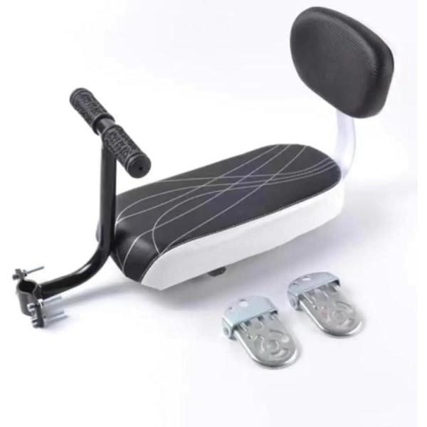 1.チャイルドバイクシートの幅広のパッド入りシートと背もたれは快適な乗車位置を保証し、アームレストとフットレストは安全性を高め、子供たちは乗車中に後ろにもたれてリラックスできます。子供たちを学校に乗せる最良の方法です。2.子供用自転車シート...