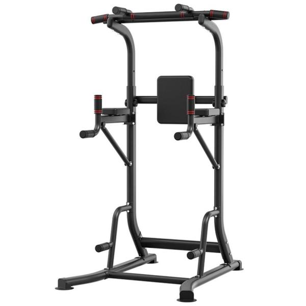 【6 ポジションの強力な全身】エクササイズ器具を使用すると、懸垂、チンアップ、ディップス、膝上げ、腕立て伏せ、レッグプレスが簡単にできます。上腕三頭筋、胸筋、肩筋を鍛え、信じられないほどの上半身の強さを鍛えます。いつでもどこでも可能です。【...